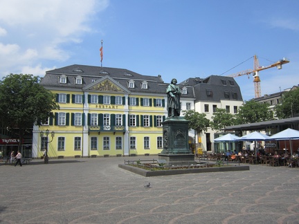 M nsterplatz with Beethoven